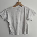 Realisation Par Réal Logo Baby Tee in White Photo 4