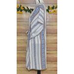 easel Size M Kimono Top Coverup Open Front Cardigan Geo Print Boho Tassels Photo 6