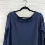 Athleta  Navy Blue Long Sleeve Sweatshirt Size M Photo 1