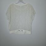 CAbi  white lace blouse size XS Photo 5