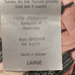 Vintage 90s California Dynasty Black Pink Floral Satin Slip Nightgown Dress Size M Photo 10