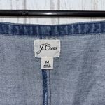Womens Size M J.Crew Chambray Denim Top EUC Blue Size M Photo 1