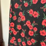 Sweet Brand Red & Black Floral Pajama Set Photo 4