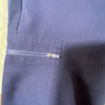 FIGS Technical Collection Navy Blue Scrub Pants Women XS Tall Elastic Pockets Photo 8