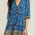 Veronica Beard  Hawken Tiered Paisley-Print Stretch-Silk Mini Dress Size 6 Photo 1