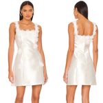 Elliatt NEW NWT  Elder Floral Appliqué Mini Dress In White Photo 1