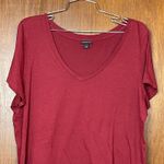 Torrid Red Plus Size Casual Plain Classic Shirt Size 1 Photo 1