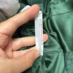 Urban Outfitters  Green Satin & Lace Corset Bustier Bodysuit Out from Under Sz XS Photo 9