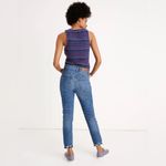Madewell The High Rise Slim Crop Boyjean Jeans in Melbourne Wash 24 Photo 70