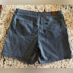 Lee Navy and White Pin Striped Women's Shorts Photo 1
