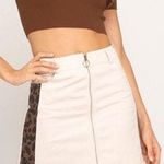 She & Sky Cheetah Baylie Skirt Photo 0