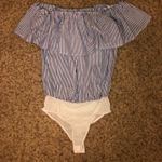 Forever 21 Off-shoulder Striped Bodysuit Photo 2