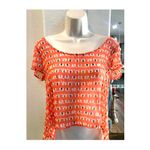 Delia's NWOT Delia’s sheer elephant blouse. Mint! Sz S Photo 1