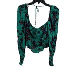 Free People Cropped Floral Hilary Top New Size Small Photo 55