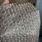 R & M Richards Women's Petite Cream and Gold top size 16 Photo 5