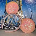 Disney parks peach & rose gold princess tiara Minnie Mouse ears Photo 3