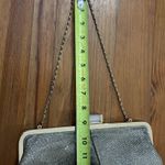 Kate Landry Champagne Gold Glitter Evening Bag Clutch 5x11 Photo 8