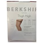 VTG Berkshire Womens C D Black Thigh High Sheer Leg Stockings Pantyhose Sexy USA Photo 1