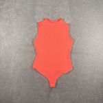 SKIMS  Essential Crew Neck Sleeveless Bodysuit Orange NWOT Large Photo 2