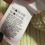 Lucky Brand  women's size small pullover v-neck sweater greenish yellow knit Photo 8