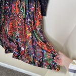 Women's Dress Whimsigoth Art To Wear Abstract Evening Dark Romantic Long Sleeve Black Photo 5