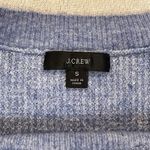J.Crew | Light Blue Waffle Knit Wool & Alpaca Blend Crewneck Sweater - Small Photo 5