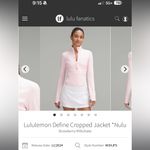Lululemon Strawberry Milkshake Define Cropped Jacket πππ₯ Photo 12