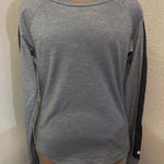 Champion Long Sleeve Gray/Black Workout Top XS Activewear Athleisure Sportswear Gray Photo 0