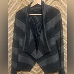 BCBGMAXAZRIA Women's Aubree Open Blazer Jacket/Coat,Fringe,Stripes,Size S,NWOT Photo 0