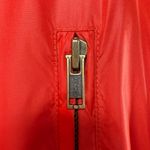 Marc Jacobs NWT Hooded Zip Up Nylon Lightweight Jacket in Madras Red Size Small Photo 2