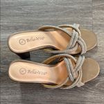 Bella Vita  Women's Gold sandals Evening 8M Photo 2