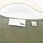 Aritzia  Wilfred Free Fall Hari‎ Alligator Green Faux Wrap Long Sleeve Bodysuit S Photo 1