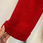 Valerie Stevens Vintage  Wool Holiday Red Button Down Jacket Blazer Size 10 M Photo 5