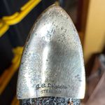 NAVAJO J.C. DELGARITO Sterling Stamped 4 Pc Vintage w/ Brown Leather Belt Sz 39 Photo 1