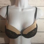Lily Of France Lily if France black lace‎ nude padded bra 34C Photo 0