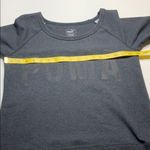Puma Scoop Neck Spell-Out Pullover Gray S Photo 4