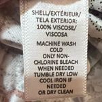 Loft Medallion Print Ruffle Shoulder Bubble Hem Long Sleeve Blouse Top Size XL Photo 13