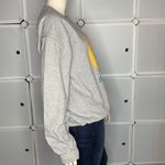 Smiley World Gray Winky Face Pullover Sweatshirt Size Medium Photo 7