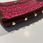 Rebecca Minkoff Woven Pink and Brown Shoulder Bag Photo 2