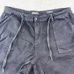 Judy Blue  Black Jogger Jeans Womens 24W High Rise‎ Drawstring Denim Utility Photo 0