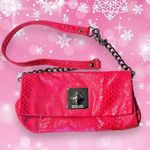 Kenneth Cole Reaction PINK Barbiecore Clutch/ Crossbody Baguette Photo 1