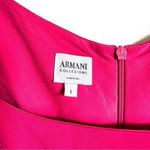 Armani Collezioni Magenta Pink Sheeth Cocktail Office Knee length Dress sz 8 Photo 12