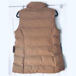 Laundry by Shelli Segal tan puffer vest Photo 8