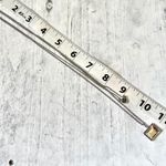 Loft  two tier silver tone rhinestone necklace Photo 7