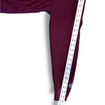 Champion  Red Burgundy Cotton Pullover Sweater Women's Medium Mock Neck SOFT!! Photo 7