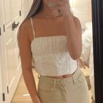 Princess Polly Tan Ripped Thigh Jeans Photo 1