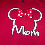 Gildan Minnie Mouse Mom Graphic T Shirt Womens XL Red Casual Vacation Mom Life Photo 3