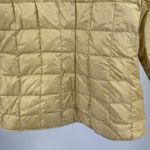 Vintage Miller Women's Gold Puffer Jacket 16 down filled winter metallic Photo 4
