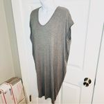 Joe Fresh  V-neck Dolman Sleeve T-shirt Dress Grey S Photo 2