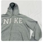 Nike ★ Vintage Zip Up Unisex Hoodie - Gray/White ★ Photo 8